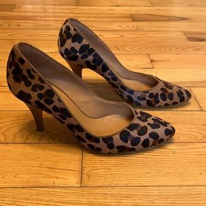 Sézane Django courts used in leopard ponyhair 41